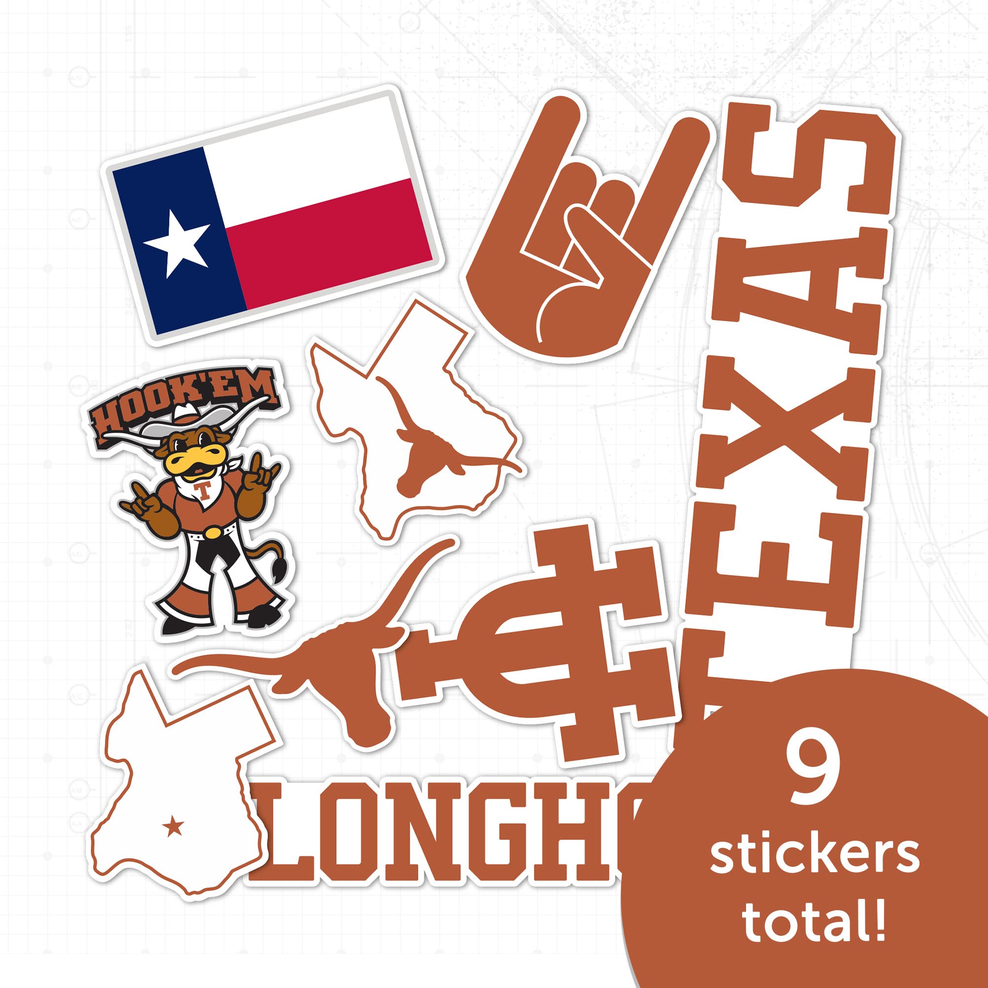 Amazon.com: Desert Cactus University of Texas Sticker Longhorns UT